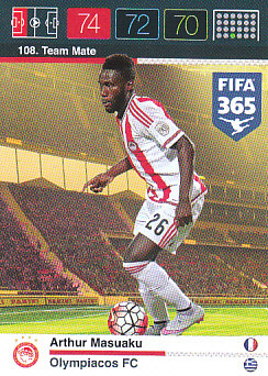 Arthur Masuaku Olympiacos FC 2015 FIFA 365 #108